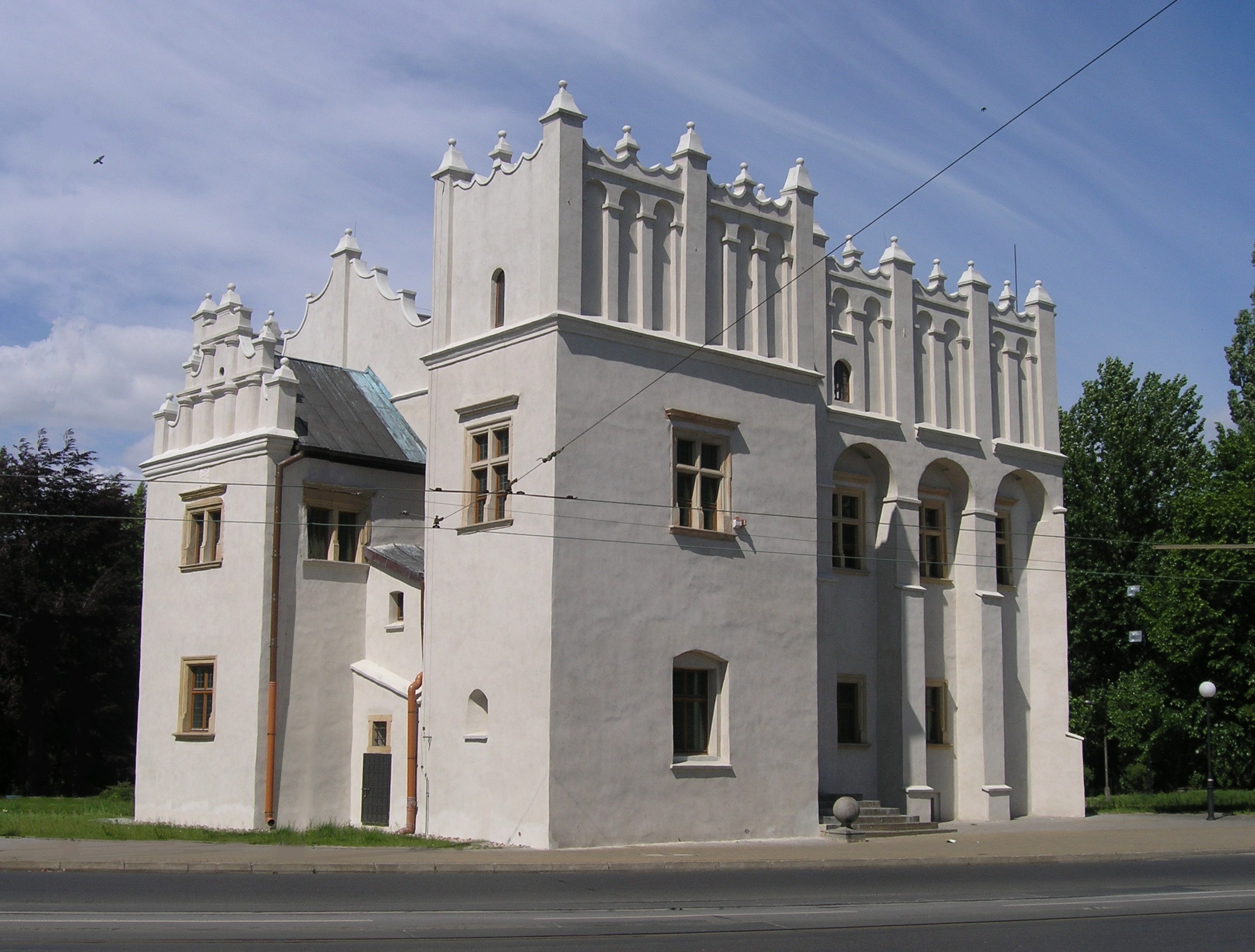 Zdjęcie przedstawiające budynek Muzeum Miasta Pabianic